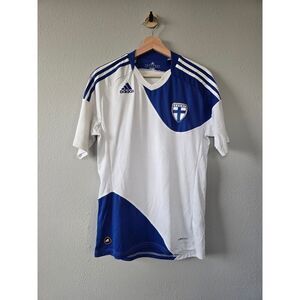 Vintage Adidas Finland Suomi Soccer Jersey 2010‑2011 | Men’s Size S ClimaCool